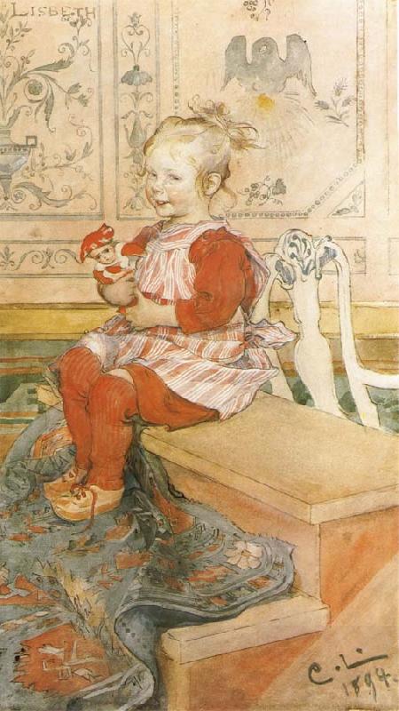 Carl Larsson Lisbeth China oil painting art